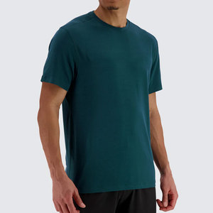 เสื้อเชิ้ตแขนสั้นคอกลมสีพื้น ทรงปกติ ใส่สบาย ระบายอากาศได้ดี แห้งเร็ว เหมาะสำหรับฤดูร้อน ยืดหยุ่น น้ำหนักเบา - Product Image 6