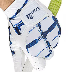 Gants de golf en cuir véritable respirant de haute qualité, personnalisables avec votre propre logo, grandes tailles, marque privée - Product Image 4