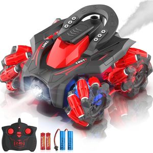 Auto RC Ricaricabile 4WD per Tutti i Terreni, Veicolo Telecomandato con Rotazione a 360 Gradi e 2 Batterie - Product Image 1