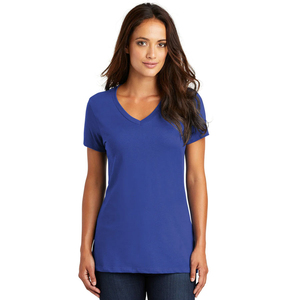 Nouveau design de t-shirts surdimensionnés pour femmes, t-shirts à col en V pour femmes, fabriqués au Pakistan, t-shirts à col en V pour femmes, design personnalisé OEM - Product Image 4