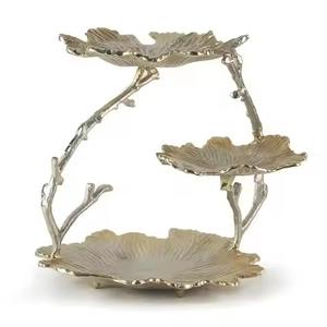 Soporte de Metal para Pasteles, Exhibidor de Postres, Soporte para Cupcakes, Exhibidor Profesional para Pastelería, Estante para Servir, Decoración de Mesa - Product Image 2