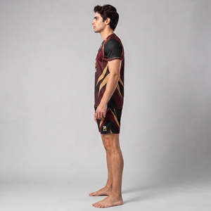 Sports Jersey and Shorts Set for Training Matches and Team Wear Custom Volleyball Uniforms for <b>Men</b> and Women Breathable - Product Image 3