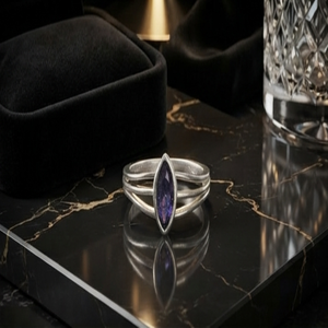 DIVYORO แหวนเงินสามวงสำหรับผู้หญิง - Product Image 3