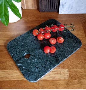 Planche à découper carrée classique en marbre, durable, compatible lave-vaisselle, pour la maison et les hôtels - Product Image 6
