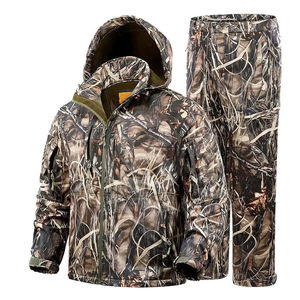 Traje Impermeable de Camuflaje para Hombre, Ropa de Lluvia de Invierno con Protección Contra el Viento, Traje de Pesca, Traje de Caza - Product Image 1