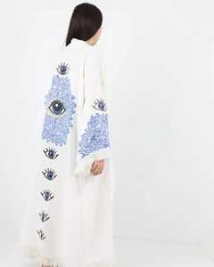 Abrigo Acolchado de Algodón para Mujer, Chaqueta Kimono de Algodón, Chaqueta Nueva con Bordado Suzani, Abrigo Cálido de Invierno, Pantalones Cortos Indios, Túnicas Tejidas - Product Image 2