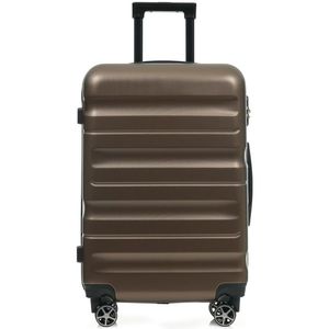 Set di 6 Valigie Leggere in ABS con Guscio Rigido, Resistenti con Doppie Ruote Girevoli, Lucchetto TSA, Dimensioni per Bagaglio a Mano e da Stivare, per Ragazze - Product Image 3