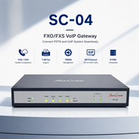 Gateway VoIP Empresarial de 4 Puertos FXS/FXO SC-04