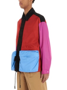 Veste coupe-vent décontractée pour adultes de haute qualité grande taille personnalisée coupe-vent en nylon à blocs de couleurs respirant veste coupe-vent - Product Image 5
