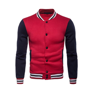 New <b>Lightweight</b> Varsity <b>Jacket</b> for <b>Men</b> and Good Quality for Winter Season Outdoor With Stand Collar - Product Image 1