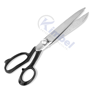 Ciseaux de coupe professionnel, en acier inoxydable, à haute teneur en carbone, pour coupe de tapis, poignée noire, 8 9 10 pouces - Product Image 2