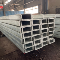 Profilés en U en acier laminé à chaud noir, normes GB/UPN/UPE/JIS, tailles standard, qualité testée, acier durable