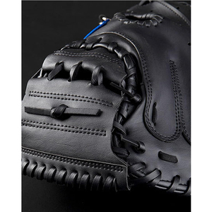 Gant de receveur de baseball réglable en cuir durable pour le baseball - Product Image 3