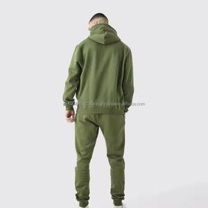 Sudadera con Capucha Unisex Extra Grande, 100% Algodón, con Logotipo Bordado, Estampado Personalizado, Trajes Deportivos Gruesos - Product Image 2