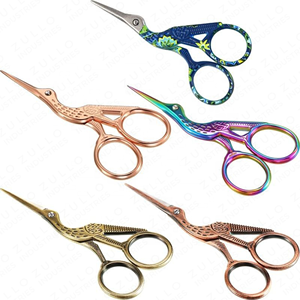 Ciseaux à broder professionnels multicolores, ciseaux en acier inoxydable de haute qualité, ciseaux tranchants, vente en gros, OEM - Product Image 6