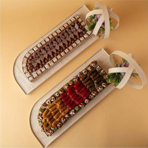 Juego de Bandejas de Servir Pequeñas de Plata de Lujo con Asas, Plato Decorativo en Forma de Corazón para Exhibir Dulces y Chocolates, para Decoración de Bodas y Fiestas - Product Image 2