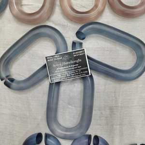The Customization <b>resin</b> Chain links very big size and <b>clear</b> colors multi colors <b>resin</b> big links available - Product Image 5