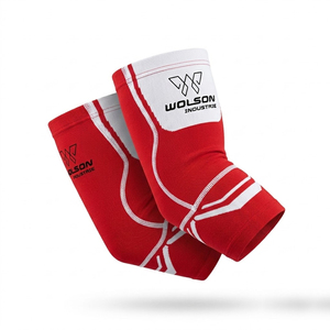 Manga de compresión de neopreno de alto rendimiento para codo con cierre de gancho y bucle, protección integral para gimnasio, ejercicio y culturismo - Product Image 3