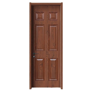 Puerta Moderna Minimalista Ecológica con Núcleo de WPC, Puerta Interior Impermeable de Madera y Plástico para Entrada de Casa, Villa u Hotel - Product Image 1