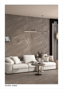 Azulejo de porcelana mate inspirado en la talla en piedra, de 60x60 cm, diseñado para crear un movimiento texturizado controlado y una arquitectura con base. - Product Image 4