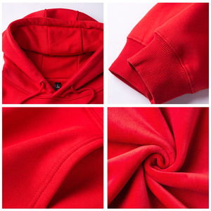 Vente en gros de sweats à capuche unisexes surdimensionnés en coton 100% respirant avec poche, personnalisables pour l'hiver, en vrac, grandes tailles, 370g - Product Image 6