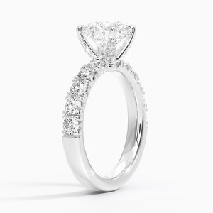 Fashion White Silver <b>Crystal</b> <b>Ring</b> for Women Wedding Engagement Anniversary Party Gift Jewelry - Product Image 2