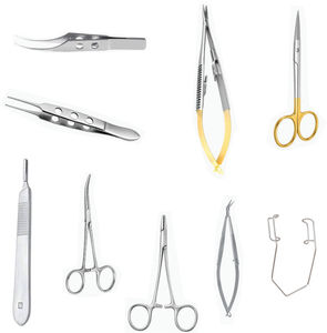 Juego de Instrumentos Microquirúrgicos Oftálmicos Chan Tara con Certificación CE Clase II, 9 Piezas, 5 Años de Garantía para Ojos Humanos y Animales, Venta al Por Mayor - Product Image 6
