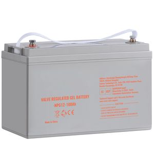 Batteria Marina AGM a Ciclo Profondo 12V 100AH ad Alto Tasso di Autoscarica, Corrente 800A, Ricaricabile per RV e Sistemi Elettrici Solari - Product Image 6