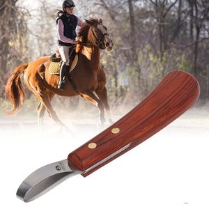 Cuchillo para Pezuñas de Acero Inoxidable OEM, Reutilizable, Duradero, Hecho a Mano, para el Cuidado de Caballos y Uso Veterinario - Product Image 3