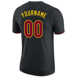 Maillot de baseball personnalisé en gros pour équipe, uniforme athlétique à manches courtes, t-shirt de sport par sublimation, fabricant OEM sous marque privée - Product Image 4