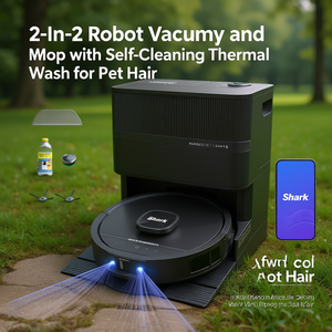 Robot Aspiradora y Mopa 2 en 1 con Autolimpieza y Lavado Térmico para Pelo de Mascotas - Product Image 3