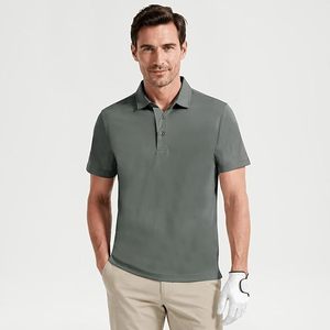 Chemises polo personnalisées avec logo du fabricant, pour hommes, en coton piqué respirant, broderie et impression DTG, tissus de haute qualité. - Product Image 1