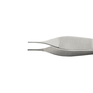 Achetez des pinces à tissus dentaires de qualité supérieure, pinces Adson fines 1X2 dents avec manche dentelé robuste, 15 cm - 6 pouces de long - Product Image 5