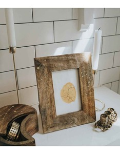 Rustic Wooden Photo Frame with Natural Grain Patterns <b>for</b> <b>Living</b> <b>Room</b> <b>Wall</b> Decor and Family <b>Picture</b> Presentation - Product Image 2
