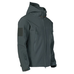 Chaqueta Softshell de 3 Capas para Hombre, con Puños Elásticos, Capucha y Opción de Logotipo Frontal, para Senderismo y Actividades al Aire Libre en Invierno - Product Image 2