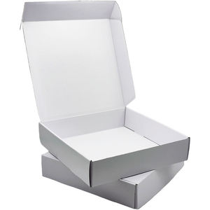 Custom Luxury <b>White</b> Corrugated Shipping <b>Boxes</b> for Clothing Apparel Cosmetic Beauty Packaging - Product Image 5