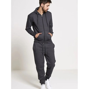 Ensemble de survêtement pour homme, couleur beige, blocs de couleurs, manches longues, col rond, décontracté, taille élastique, poches latérales, polyester, vêtements d'automne - Product Image 5
