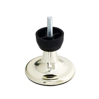 Pied de nivellement coulissant réglable en plastique avec vis pour table et chaise
