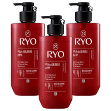 Shampooing Ryeo Hambit Extreme Damage & Nourishing 480ml, parfum floral poudré, lot de 3, pour la perte de cheveux, en promotion - Product Image 1