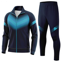Survêtement de sport décontracté en polyester tissé pour homme, coupe ajustée, idéal pour la course à pied et le jogging, personnalisable OEM/ODM