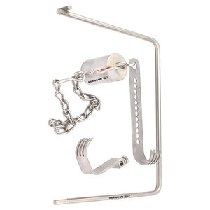 Juego de Retractores de Cadera Charnley para Incisión Inicial, Kit de Instrumentos Quirúrgicos Ortopédicos de Acero Inoxidable Manuales - Product Image 1