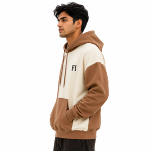 Sudadera con Capucha Unisex Personalizada con Cremallera, Logotipo, Forro Polar, Estilo Casual, Oversize, Streetwear, 100% Algodón, Ecológica, para Invierno, OEM - Product Image 4
