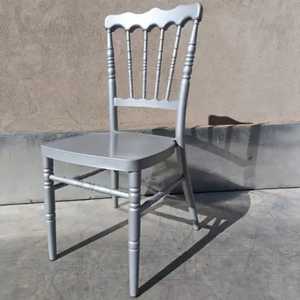 Luxury Phoenix Back Wedding <b>Chair</b> Resin Banquet <b>Chair</b> <b>Stackable</b> White Gold Event Seating Professional Hotel Party Dining Pot - Product Image 5