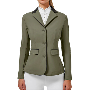 Classic Tweed Women <b>Riding</b> Jacket Vintage Wool Equestrian Coat Heritage Styling Traditional Horseback <b>Riding</b> Blazer - Product Image 1