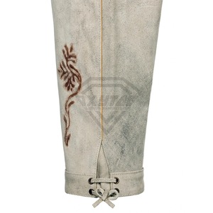 Lederhosen para Hombre, Estilo Nuevo, Más Vendidos, Tradicionales Bávaros Alemanes, Ecológicos, Bordados, con Patrón Sólido, Premium, Cortos - Product Image 6