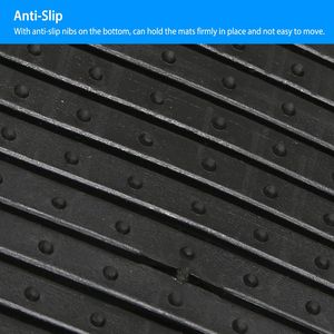 Set di 3 Tappetini Auto in PVC Resistente, Anteriori e Posteriori, Design Ritagliabile, Adatti alla Maggior Parte delle Auto - Product Image 4