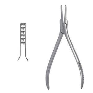 Wholesale Best Quality Steel Surgical Instruments Narrow Jaw Nail Pulling Forceps Manual Power Competitive By <b>Blush</b> Surgical - Product Image 1