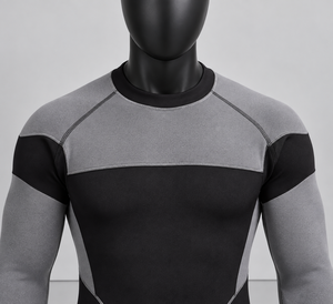 Traje de Neopreno de 3mm con Cremallera Frontal, Manga Larga, de una Pieza, Protección UV, para Surf, Buceo y Pesca - Product Image 4