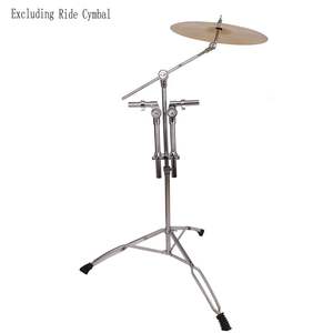 Soporte Profesional para Doble Tom Tipo Pedal, Plateado y Negro, para Músicos - Product Image 2