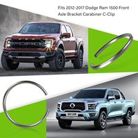 Anneau de retenue C pour porte-essieu avant Dodge Ram 1500 2012-2017, remplace 68146592AA, jeu d'anneaux de retenue (2 pièces)